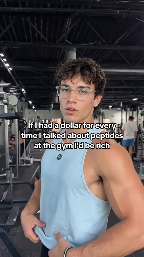 Hook video: if I had a dollar for every time I talked about peptides at the gym