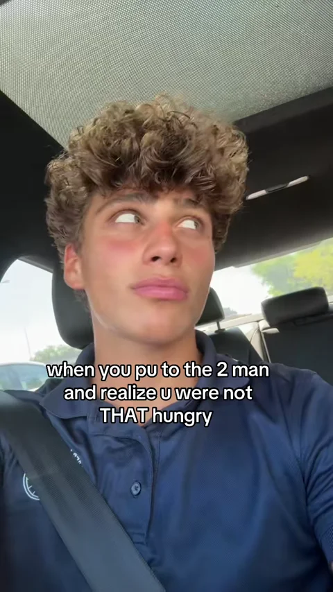 Reaction post from the back seat of a car